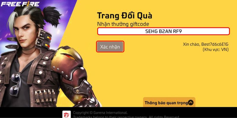 Một số lợi ích khi sử dụng mã code này trong trò chơi